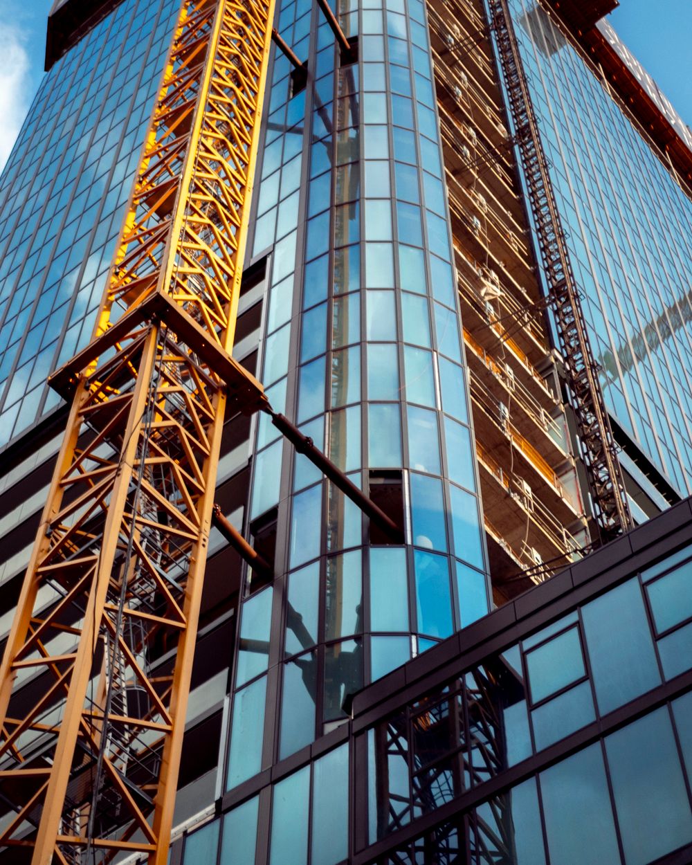 A building under construction